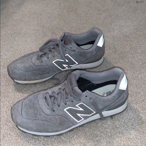 grey new balance sneakers